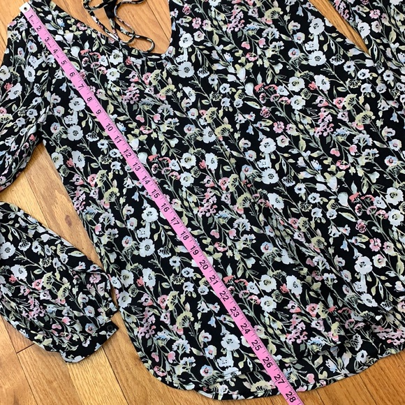 Lauren Conrad Top Floral XS - Picture 14 of 16